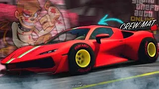 Miniature : 🚫PATCH🚫 GLITCH COULEUR CREW MAT sur TOUT VEHICULES MERGE (GTA 5 Lasallle couleur crew modder)