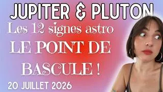 Miniature : OPPOSITION JUPITER - PLUTON 💥 20 juillet 2026 ⚡️ HOROSCOPE