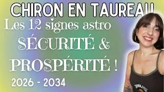 Miniature : CHIRON EN TAUREAU 🌈 2026 - 2034 💸 Nouveau cycle 💚 HOROSCOPE