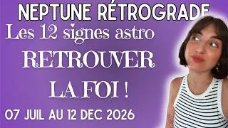 Miniature : NEPTUNE RÉTROGRADE 🌈 7 JUILLET - 12 DÉC 2026 ⭐️ HOROSCOPE