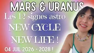 Miniature : MARS & URANUS en gémeaux ⚡️Nouveau cycle 4/7/2026 - 2028 💫 HOROSCOPE 