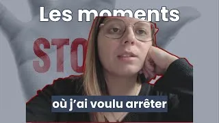 Miniature : Les moments où j’ai voulu tout arrêter (sans filtre)