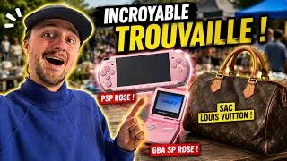 Miniature : DES CONSOLES PORTABLES ROSES ET UN SAC LOUIS VUITTON EN VIDE GRENIER !