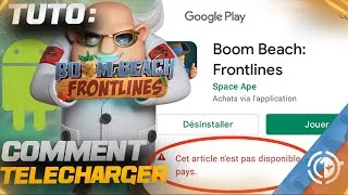 Miniature : TUTO : COMMENT TELECHARGER & JOUER A BOOM BEACH FRONTLINES SUR ANDROID EN FRANCE !
