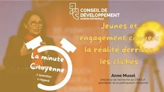 Miniature : « Jeunes et engagement citoyen : la réalité derrière les clichés » | Anne Muxel
