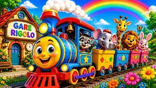 Miniature : Le Train des Animaux 🚂 Comptine pour Enfants — Apprends les Animaux en chanson !