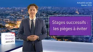 Miniature : #71 JT du social | Stages successifs : les pièges à éviter