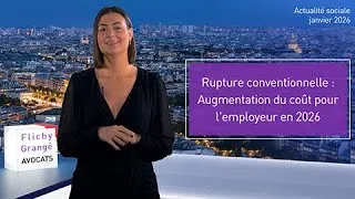 Miniature : #70 JT du social | Hausse de la contribution patronale sur les indemnités de rupture conventionnelle