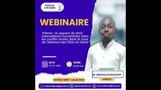 Miniature : Présentation de Mémoire : Droit International Humanitaire et Conflits Armés au Sahel