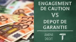 Miniature : L'engagement de caution VS le dépôt de garantie | AmphiDroit