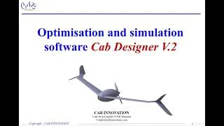 Miniature : Optimisation and simulation software Cab Designer V 2