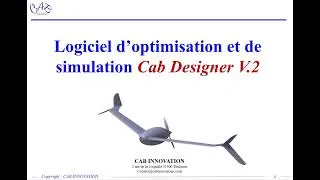 Miniature : Logiciel d'optimisation et de simulation Cab Designer V2