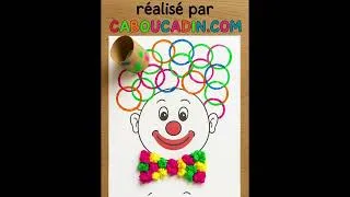 Miniature : Fabrique un Clown Trop Marrant avec un Rouleau en Carton ! 