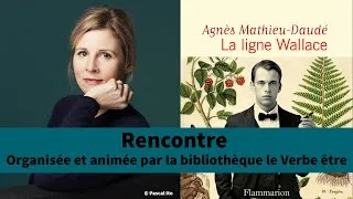 Miniature : Rencontre Agnès Mathieu-Daudé - Printemps du livre de Grenoble 2021