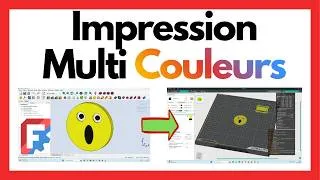 Miniature : Comment Modéliser pour l'Impression 3D Multi-Couleurs avec FreeCAD - Méthode Alternative
