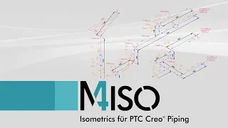 Miniature : Isométriques de tuyauteries automatiques | M4 ISO Isometrics pour PTC Creo Piping