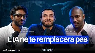 Miniature : SKILLZ #3 : L'IA ne te remplacera pas, mais ... : Avec Anand et Jean : Docteur et Consultant IA.