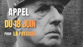 Miniature : Appel du 18 juin : Mobilisation générale pour la Physique