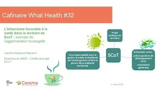 Miniature : 32ème Café What Health : Urbanisme favorable à la santé dans le ScoT