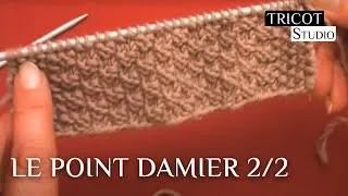 Miniature : Tricot Studio; le point damier 2/2