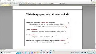 Miniature : Correction exercices - les méthodes en java - partie 2