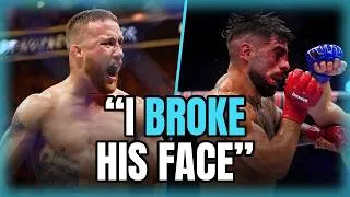 Miniature : “I BROKE HIS FACE” Justin Gaethje FIRES BACK At Ilia Topuria’s Glove Claim!