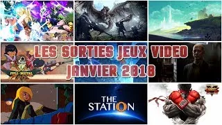 Miniature : LES SORTIES JEUX VIDEO | JANVIER 2018 | En 3 minutes