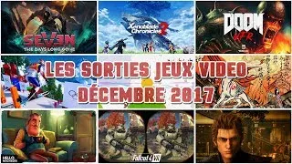 Miniature : LES SORTIES JEUX VIDEO | DÉCEMBRE 2017 | En 3 minutes