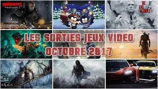Miniature : LES SORTIES JEUX VIDEO | OCTOBRE 2017 | En 3 minutes
