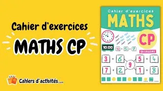 Miniature : Cahier d’exercices Maths CP - Un cahier de maths ludique et coloré pour le CP