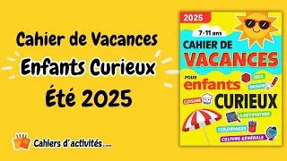 Miniature : Cahier De Vacances Pour Enfants Curieux - Le compagnon idéal pendant les transports