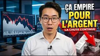 Miniature : La chute de l’argent entre dans une phase dangereuse. Que va-t-il se passer ?