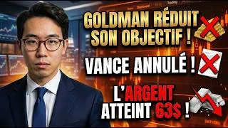 Miniature : Vance est resté chez lui. Goldman réduit son objectif. Argent à 63 $ — bilan complet