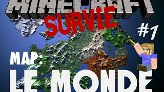 Miniature : Le Monde Ep.1 - Le biome infini ? - Map Survie Minecraft