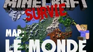 Miniature : Le Monde Ep.0 - Les premiers pas sur Terre ! - Map Survie Minecraft