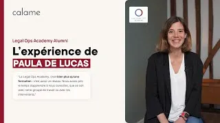 Miniature : ✨ L'expérience de Paula de Lucas au sein de la Legal Ops Academy