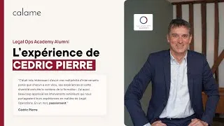 Miniature : ✨ L'expérience de Cédric Pierre au sein de la Legal Ops Academy