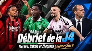 Miniature : J4 : Moreira, Zhegrova et Bakola superstars, et les difficultés de la Juve