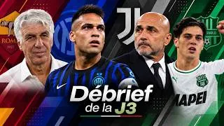 Miniature : J3 : Roma et Inter dominent et impressionnent, Juve-Milan de faible niveau et Bologne-Sassuolo.