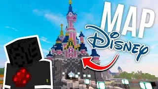 Miniature : Je VISITE une MAP DISNEY dans MINECRAFT! (c’est une dinguerie)