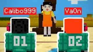 Miniature : J'ai fait un SQUID GAME dans MINECRAFT! (ft. @VA2_YouTube)