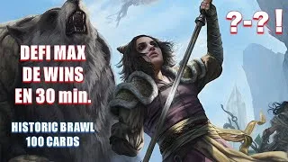 Miniature : Défi max. de victoires en 30 min. - Historic Brawl 100 cards - Winota