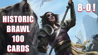 Miniature : DECK TECH - Historic Brawl 100 cards - Winota All-in = 8-0 !!!