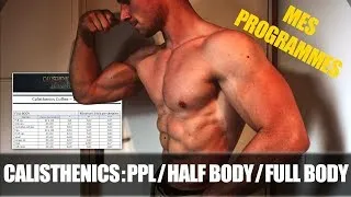 Miniature : Programme de Calisthenics - (PRENDRE DE LA MASSE AU POIDS DU CORPS)