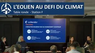 Miniature : Le secteur éolien face au changement climatique : table ronde investisseurs, assureurs et experts