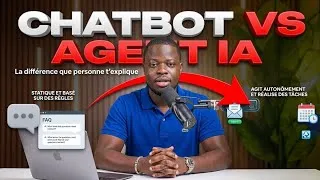 Miniature : C'est quoi un agent IA ? La différence avec un chatbot expliquée clairement 