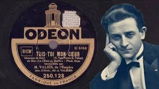 Miniature : Valiès - Tais-toi mon coeur - 1932