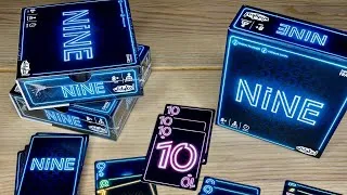Miniature : Présentation et règles du jeu rapide et facile de Nine - Jeu de cartes