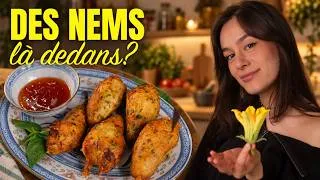 Miniature : Fleurs de courge farcies façon nems ! (Comment réussir à les faire croustiller)