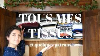 Miniature : TOUTE MA COLLECTION DE TISSUS ! 🧵 Haul, patrons & organisation couture